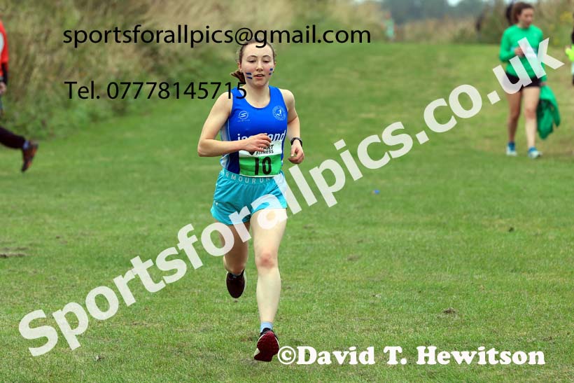 Senior Women and Veterans Relay, 2024 Sunderland XC Relays.  Photo: David T. Hewitson/Sports for All Pics